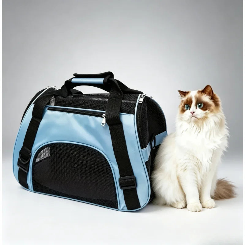ComfortMesh Pet Travel Handbag Carrier